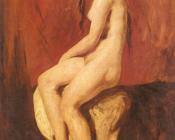 Study Of A Female Nude - 威廉·埃蒂